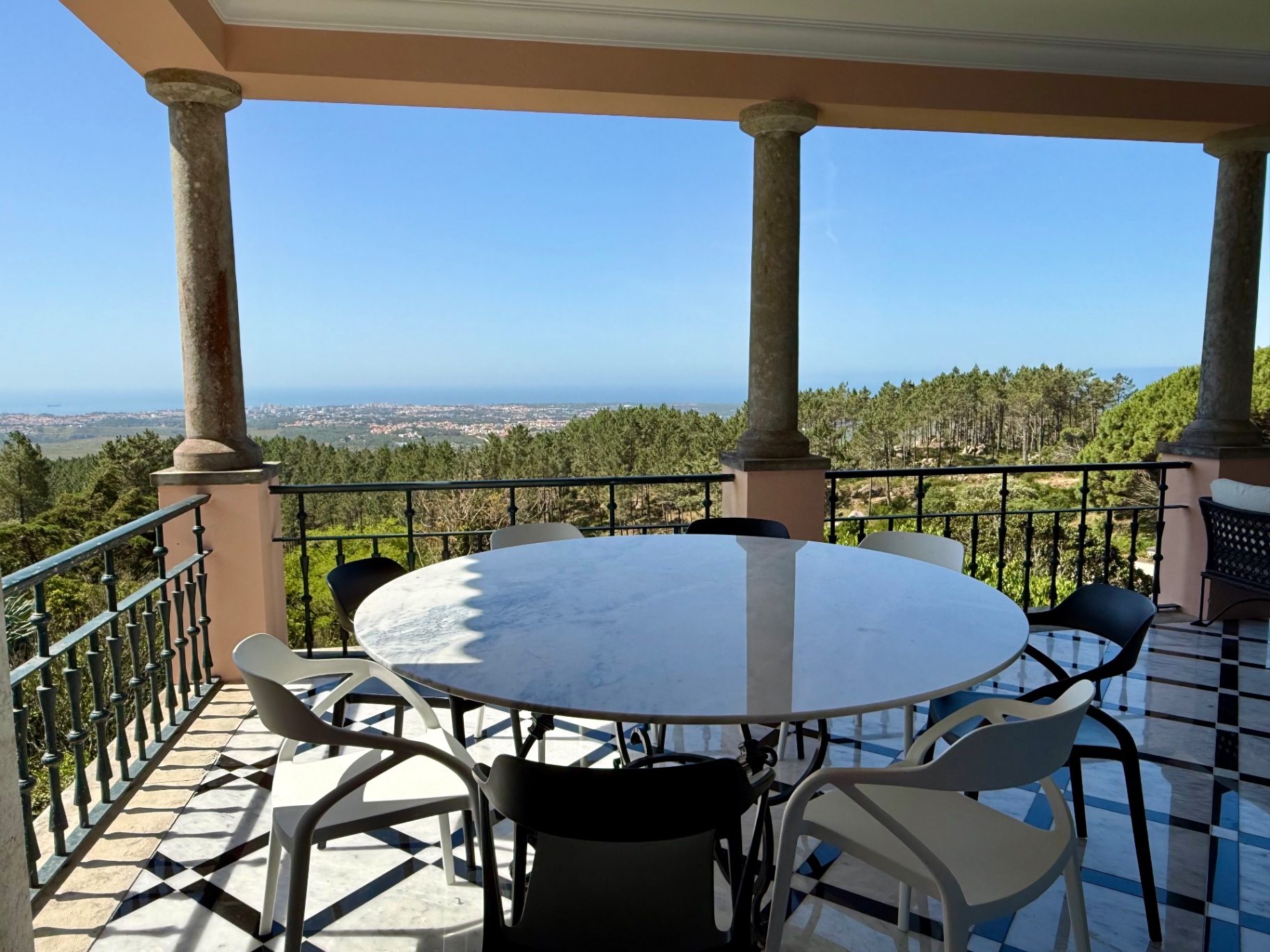 Saibreiro Estate — Terrace with sea view