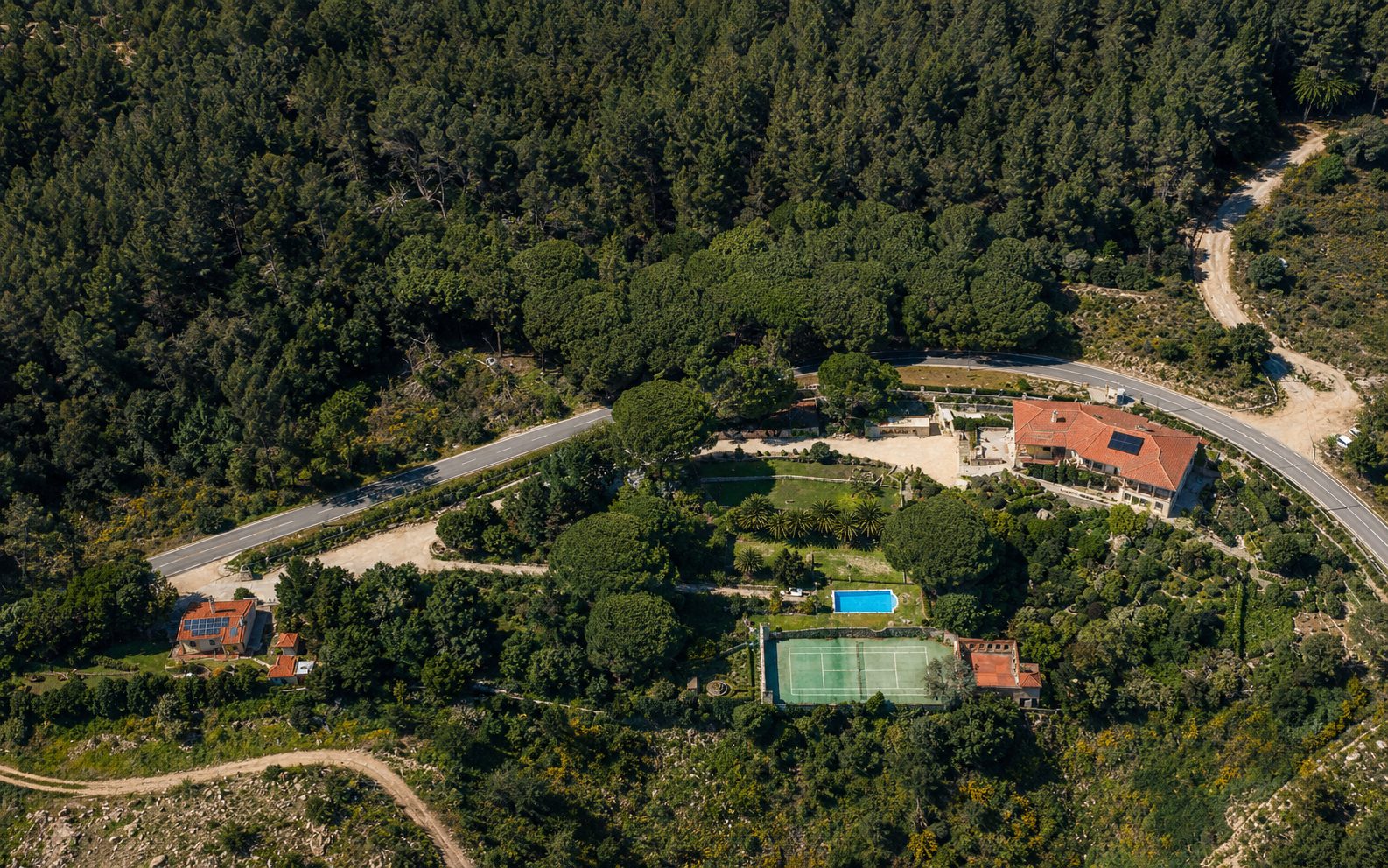 Saibreiro Estate — Aerial overview